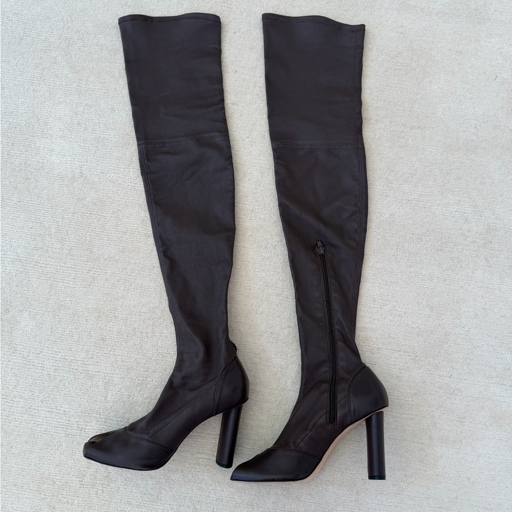 Chic Brown Over-the-Knee Boots
